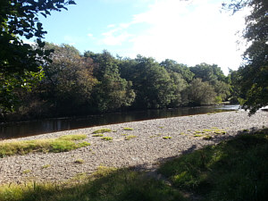 Fishing the Spey at Aviemore, Butcher's Burn Pool