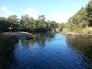 Fishing the River Spey at Aviemore, Crankies Corner