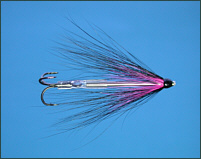 Black and Pink Sea Trout Fly