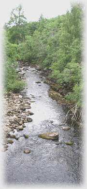 Scottish sea trout river