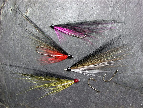 Sea Trout Tinglers - tube flies with single hooks