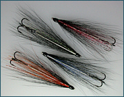 Black & Silver Needle Tube Fly
