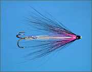 Black & Pink Needle Tube Fly