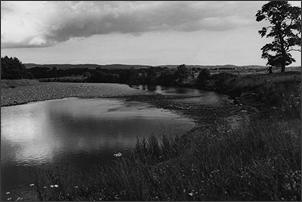 Sea trout pool on the River Nith at Thornhill