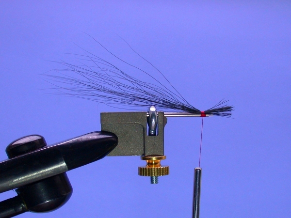 Dressing the Tingler tube fly- step 2