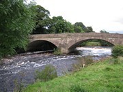 The River Wenning at Hornby